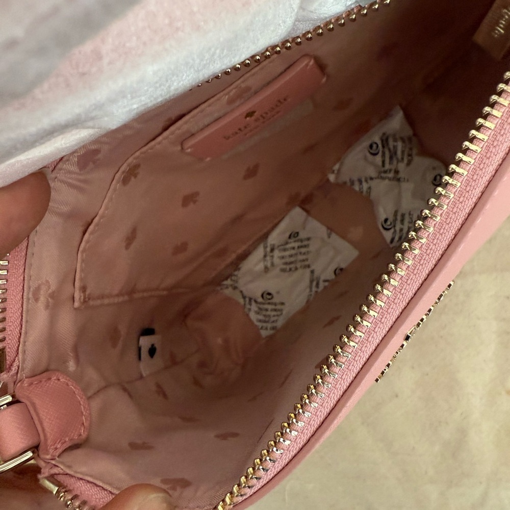 Kate Spade Pink Glitter Crossbody Bag - Picture 6 of 7